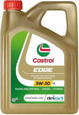 Castrol EDGE 5W-30 C3 Titanium fuldsyntetisk motorolie – 4 liter