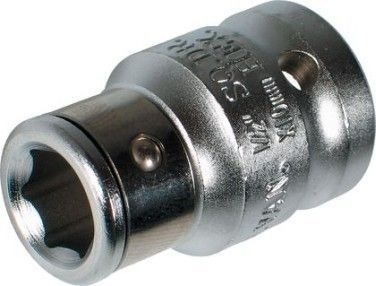 Bitadapter 3/8″ x 10 mm i krom-vanadiumstål