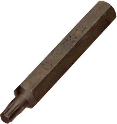 Torx-bit T30 x 75 mm med 3/8" fatning