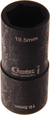 Universal hjultop 1/2″ – 18,5 og 19,5 mm