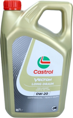 Castrol VECTON Long Drain 0W-20 motorolie 5 liter