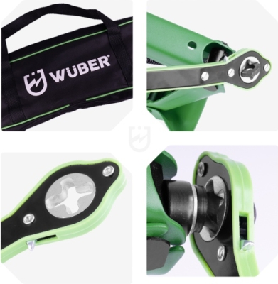 Wuber trapezdonkraft 2 ton – løftehøjde 120-415 mm