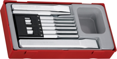 Teng Tools TTPC09 dorn- og mejselsæt – 9 dele