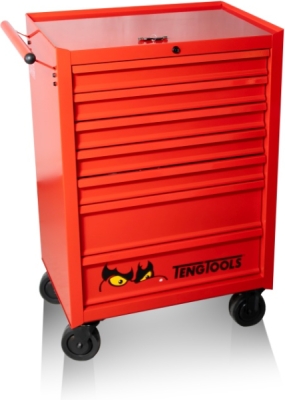 TengTools TCMME217KA værkstedsvogn med 217 dele