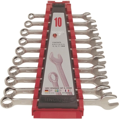 Teng Tools 6510A kombinationsnøglesæt – 10 dele