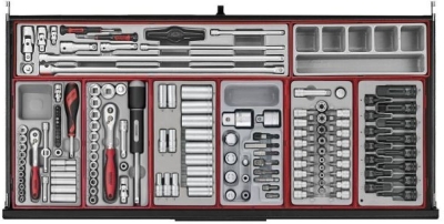 Teng Tools PRO35 TKW37B1008T værkstedsvogn med 1008 dele – sort