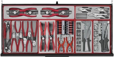 Teng Tools PRO35 TKW37B1008T værkstedsvogn med 1008 dele – sort