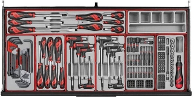 Teng Tools PRO35 TKW37B1008T værkstedsvogn med 1008 dele – sort