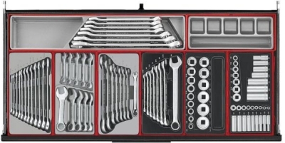 Teng Tools PRO35 TKW37B1008T værkstedsvogn med 1008 dele – sort