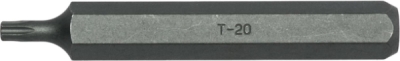 Lang Torx-bit T20 – 75 mm