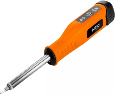 Ledningsfri loddekolbe 4 V med USB-C og LED-lys