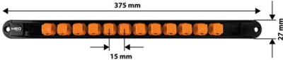 Topholdere 1/4", 3/8" og 1/2" – 6 dele