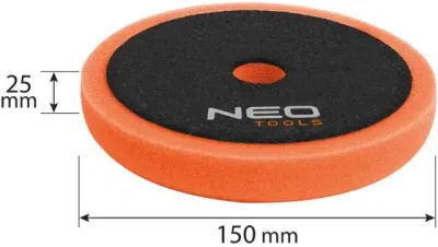 Polersvamp 150 x 150 x 25 mm – medium