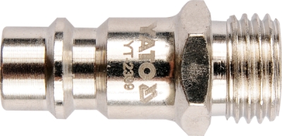 Trykluft-lynkobling med 1/4" udvendigt gevind – tysk type