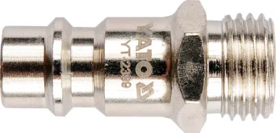 Trykluft-lynkobling med 1/4" udvendigt gevind – tysk type