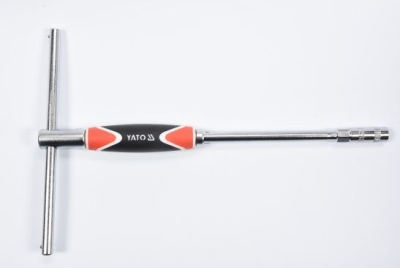 T-topnøgle 10 mm med roterende håndtag – 310 mm