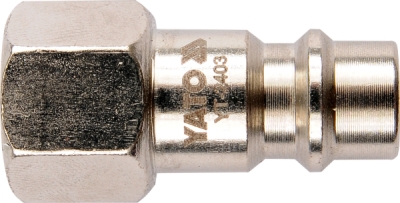 Trykluftkobling type D med 1/4" indvendigt gevind
