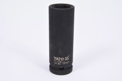 Lang 1/2" slagtop 18 mm – 6-kant, 78 mm