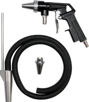 Sandblæsepistol med slange