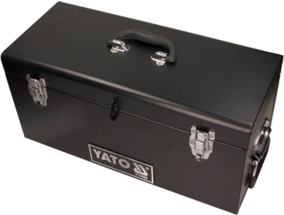 Met工具kasse i stål med aftagelig bakke – 510 × 220 × 240 mm
