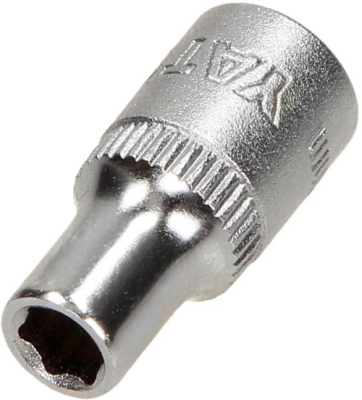 Kort 6-kanttop 5 mm – 1/4"