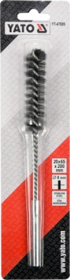 Cylindrisk stålbørste Ø20 mm