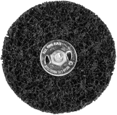 Roterende skivebørste med skaft 100 mm