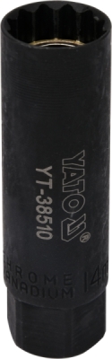 Magnetisk tændrørstop 3/8" – 14 mm, 12-kant