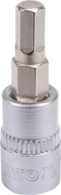 Professionel sekskanttop 5 mm med 1/2" drev – 37 mm