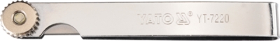 Præcisionssøgerblad 100 mm med 17 måleblade – 0,02-1,00 mm