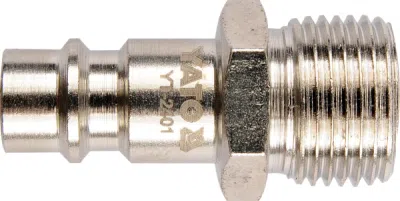 Trykluftkobling med 3/8" udvendigt gevind
