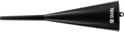 Lang tragt i polypropylen – Ø130 mm, 455 mm