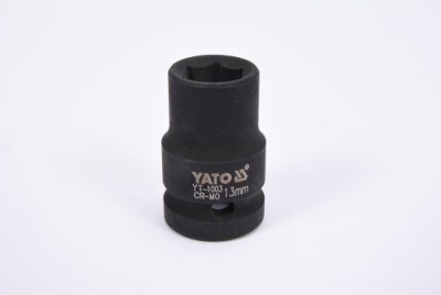 Kort 1/2" slagtop – 13 mm, sekskant