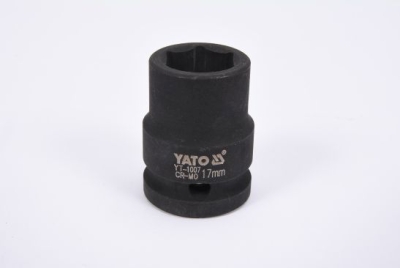 Kort 1/2″ slagtop – 17 mm