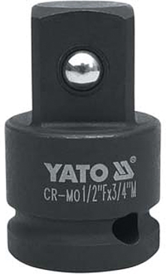 Slagadapter 1/2″ indvendig til 3/4″ udvendig
