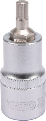 Professionel spline-top M6 med 1/2″-fatning – 55 mm