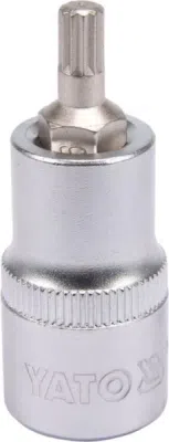 Professionel spline-top M6 med 1/2″-fatning – 55 mm