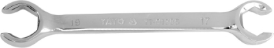 Halvåben ringnøgle 17 x 19 mm
