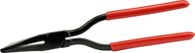 Smedet pladebukketang 280 mm med 55 mm kæber