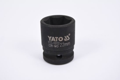 Kort slagtop 1/2" – 22 mm, 6-kant