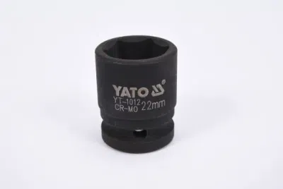 Kort slagtop 1/2" – 22 mm, 6-kant