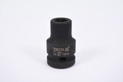 Kort 1/2″ slagtop – 10 mm sekskant, 39 mm