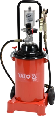 Pneumatisk fedtpresser med 12 liters beholder