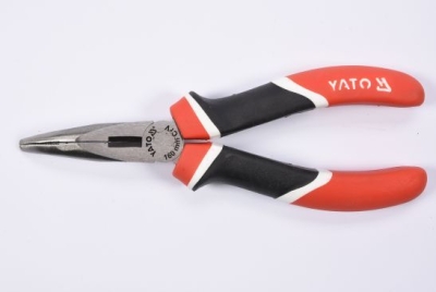 Lang bøjet spidstang i CrV-stål – 160 mm