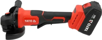 YATO YT-828254 18 V akku-vinkelsliber med hastighedsregulering – 125 mm, 4,0 Ah