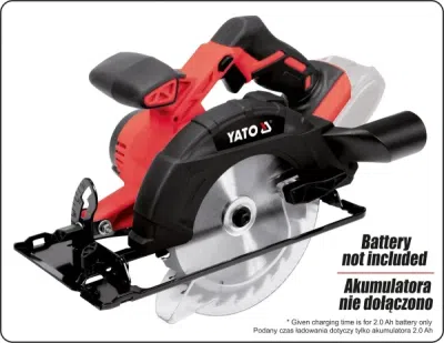 18 V håndrundsav med 165 mm klinge – uden batteri og lader