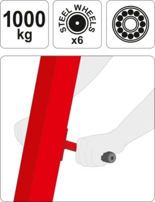 Værkstedskran 1000 kg