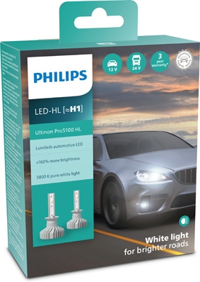Ultinon Pro5100 LED-HL H1 12/24 V – 5800 K