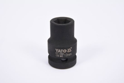 1/2” slagtop 12 mm – 6-kant, kort model