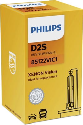 Pære, fjernlys PHILIPS 85122VIC1 (Neutralt indpakket)